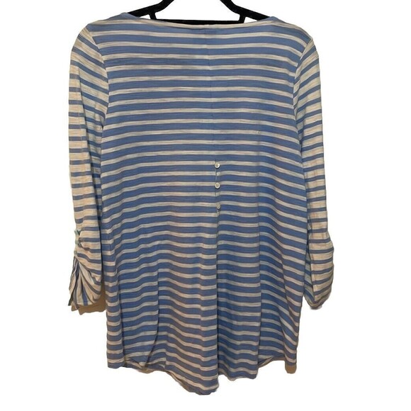 J. Jill Striped Print Top Size Small. LTOP730 - Picture 2 of 3